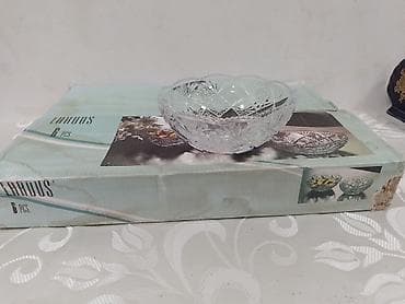 Kasalar, 6 ədədli dəst, Şüşə, Polşa