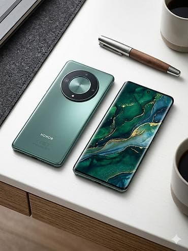 dinamik kalonka satisi: Honor X9b, 256 GB, rəng - Yaşıl, Sensor — 1