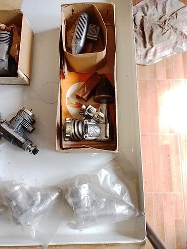 220 mator: Modelçilər üçün içdənyanma mühərrikləri və ehtiyat hissələri toplusu — 5