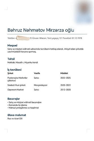 бригада ремонт: 📌 İş tapmaq istəyənlərin diqqətinə! Sizi digərlərindən fərqləndirən — 3