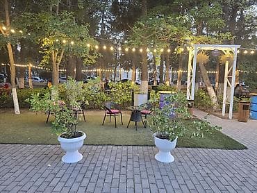 Açıq havada yerləşən mobil kafe – Bella Coffee & Drinks Məhsul və