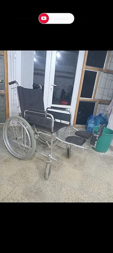 Universalmüxtəlif ehtiyaclar üçün əlil arabası - Möhkəm metal karkas