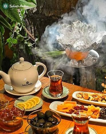 qab gülü: Çay dəsti, rəng - Ağ, Keramika — 1