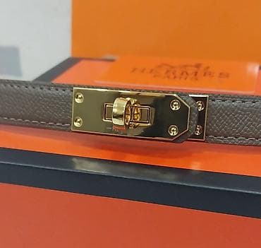 Zərgərlik əşyaları: Kəmər, Təbii dəri, Yeni — 4