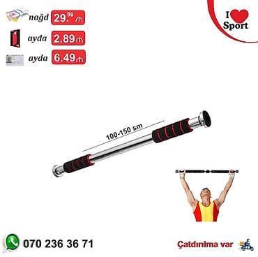 Охота и рыбалка: Turnik, 100-150 sm 🪪 şəxsi̇yyət vəsi̇qəsi̇ i̇lə kredi̇t ( 3 -18 ay ) — 1