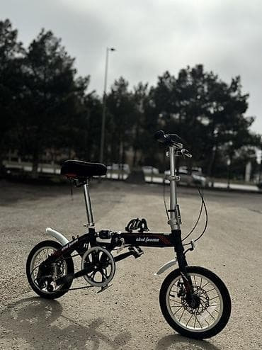 teker velosiped: Qatlanan mini velosiped – şəhər üçün yığcam və praktik model - — 8