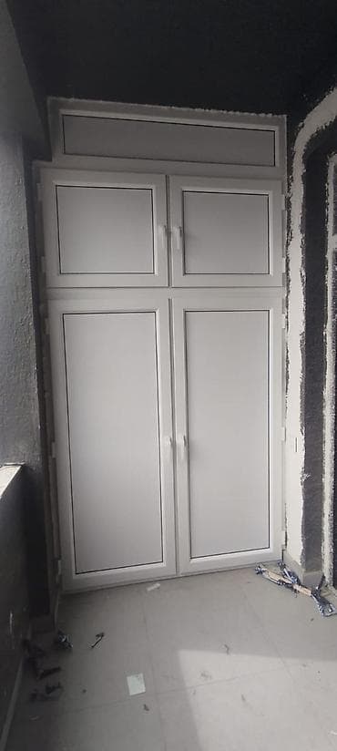 Plastik polkalı və polkasız şkaflar keyfiyyətli profillə sifarişlər