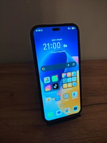 мини телефон: Honor X8b, 256 GB, rəng - Qara, Face ID — 2