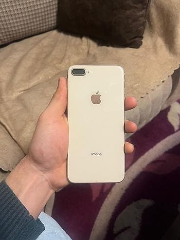 6 s plus: IPhone 8 Plus, Ağ, Qırıq — 4