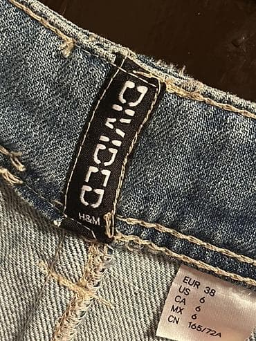 sort: Midi Ətək, H&M, Cins — 3