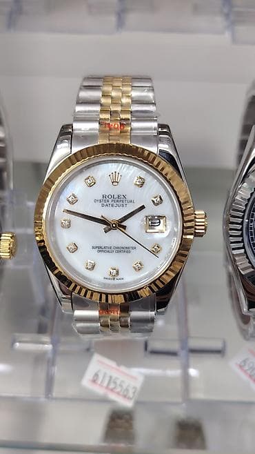 Наручные часы: Rolex Oyster Perpetual Datejust saatları - Korpus: paslanmayan polad; — 3