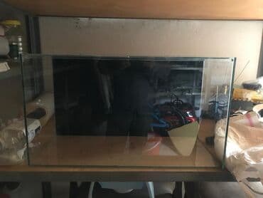 Heyvanlar üçün mallar: Şüşə akvarium dəsti satiram her şeyini usdunde verirem reyal aliciya — 2