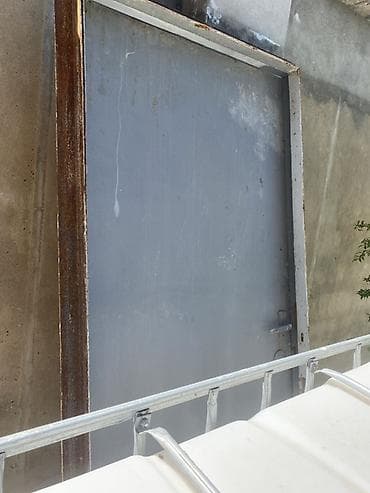 infacol kapi: Metal qapı – sənaye və məişət istifadə üçün - Material: qalın lehimli — 1