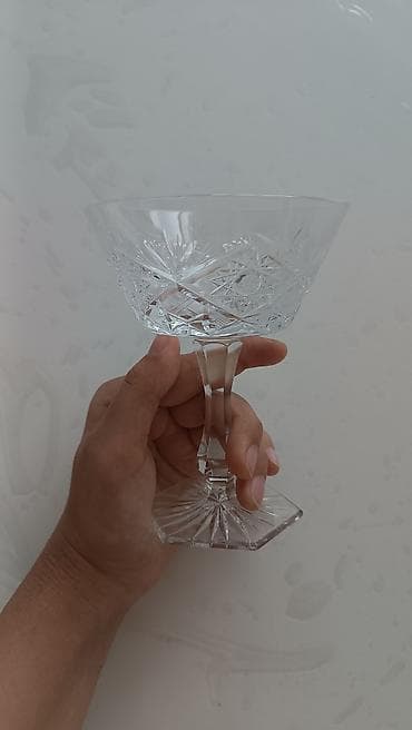 Çay dəsti, Xrustal, Bohemia — 2
