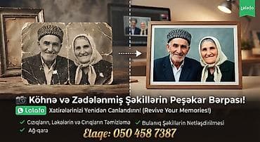 Köhnə və zədələnmiş şəkillərin peşəkar bərpası xidməti - Cızıqların — 1