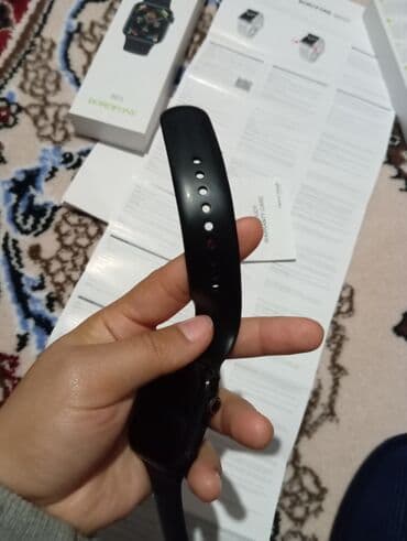 smart home: Smart saat, Borofone, Sensor ekran, rəng - Qara — 5