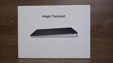 ucuz macbook pro: Apple Magic Trackpad 3– Qara rəng ən son model - Multi‑Touch jestləri — 1
