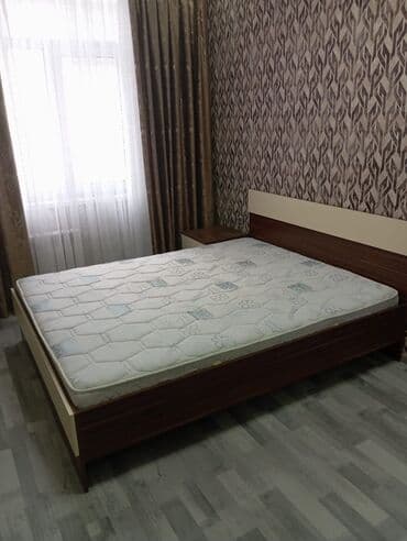 Lincoln: Двуспальная кровать, Шкаф, Б/у — 3