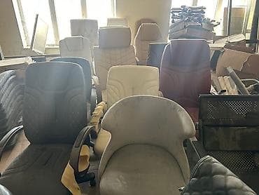 işlemiş mebeler: Yeni, Təkərli, Qolları tənzimlənmir, Süni dəri — 2