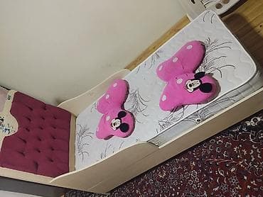 uşaq beleyi: Oğlan və qız üçün, İşlənmiş, Çarpayı, Bazalı, Matras ilə, Siyirməsiz — 2