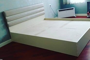 taxt çarpayı: İkinəfərlik, Bazasız, Pulsuz matras, Siyirməsiz, Rusiya, Sadə laminat — 1