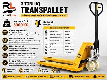 box tv: Transpalet KQ-3Ton 3 Tonluq Transpalet 3 tonluq transpalet ağır — 1