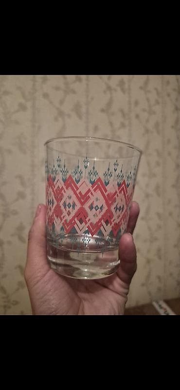 Stəkanlar: Stəkanlar, rəng - Mavi, Şüşə, 1 əd, 250 ml — 1