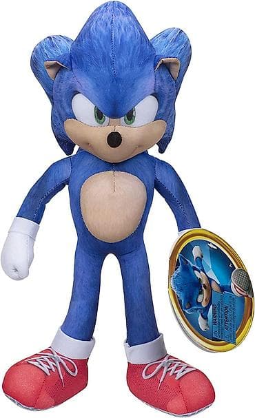 Yumşaq oyuncaq Jakks Pacific Sonic 2 Movie, 33 sm Xüsusiyyətlər