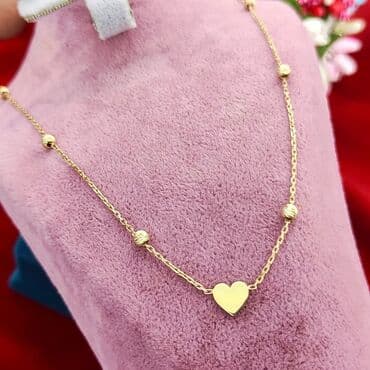 qaş sabitləyici: Boyunbağı, Pandora, Sarı qızıl, 585 Əyar, 1300 g — 5