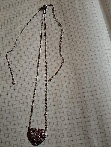 Qol saatları və aksesuarlar: Boyunbağı, Gümüş — 1