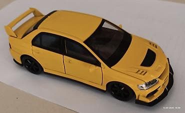 disk dvd: Mitsubishi Lancer Evolution 9 modeli – kolleksiya üçün detalı die-cast — 6