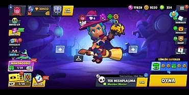 triko dest: Brawl Stars oyunu üçün inkişaf etmiş oyun hesabı - Kupa yolu: 30 432 — 1