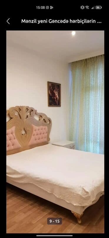 lalafo долгосрочная аренда квартир: Mənzil 3 otaqlıdır Gəncə şəhərində Hərbiçilərin binasında yerləşir — 3