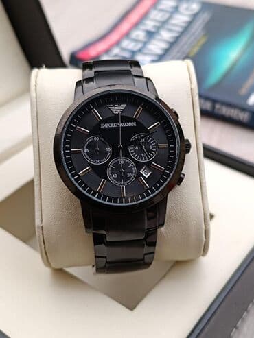 emporio armani saat: Yeni, Qol saatı, Emporio Armani, rəng - Qara — 5