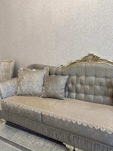 Sifarişlə mebel: Klassik divan, 5 nəfərlik, Bazasız, Taxta, Azərbaycan — 1