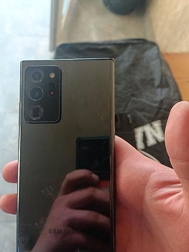 16 pro max ikinci el: Samsung Galaxy Note 20 Ultra, rəng - Qara, Qırıq — 4