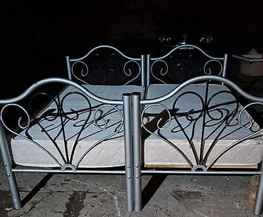 matras islenmis: Metall çarpayı çərçivələri və döşəklər dəsti - Klassik dekorativ — 1