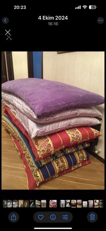 Pastel dəstləri: Böyüklər üçün Yeni Yun Döşək — 1