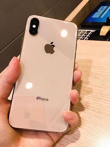 2 əl iphone: IPhone X, 256 GB, Qızılı, Simsiz şarj — 1