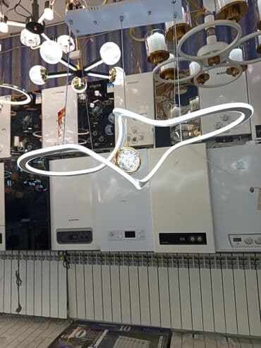 led işıqlar: Led Çılçıraq, 4 və daha çox lampa, Metal — 3