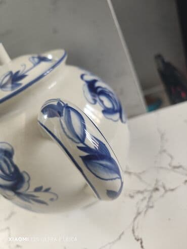 qədimi çaynik: Yeni, rəng - Göy, Dəm caydanı — 2