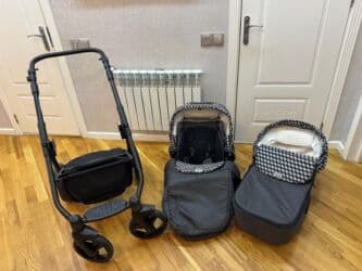 qis donlari: 2-i 1-də araba, Yaş: <1 ay — 6