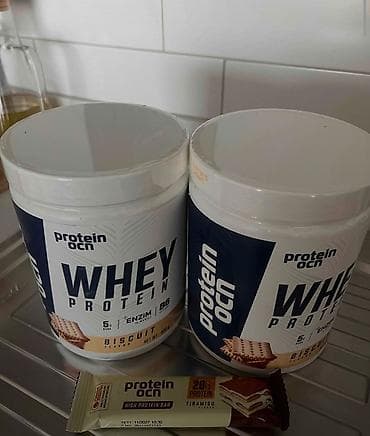 Əlcəklər: Protein Ocean – WHEY Dad: cürbəcür Net çəki: 400 q Porsiya sayı: 16 — 2