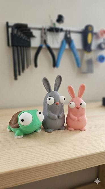 toy paltar modelleri: Gözlərini hərəkət etdirə bilən gülməli fiqurlar. Baxış istiqamətini — 1