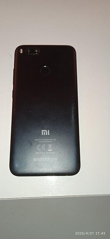 mi mix 2: Xiaomi Mi A1, 64 GB, rəng - Qara, 
 İki sim kartlı — 2