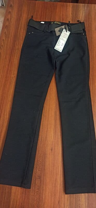 qara cins salvarlar: RBR brendi kişi şalvarı – qara rəngdə, klassik-kazual üslub. - Parça — 1