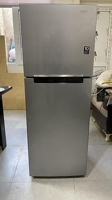 dondurma soyducu: 2 qapılı Samsung Soyuducu Satılır, rəng - Boz — 1