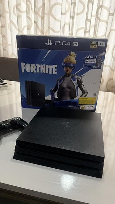 playsta: PlayStation 4 Pro – Fortnite Bundle - Model: PS4 Pro - Yaddaş: 1 TB - — 2
