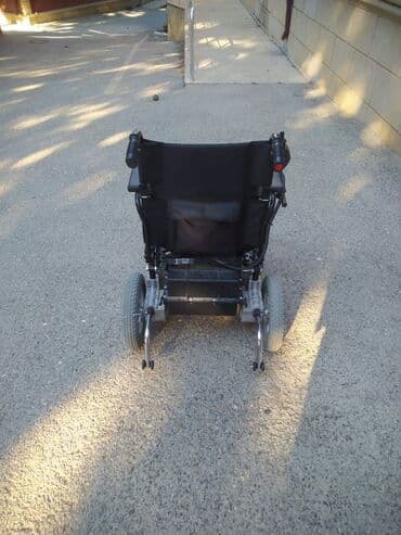 Əlil arabaları: Elektrik təkərli kreslo – kompakt, idarəsi asan, qatlana bilən model — 5