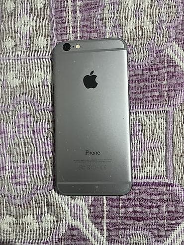 iphone temiri: IPhone 6, Space Gray, Barmaq izi — 2